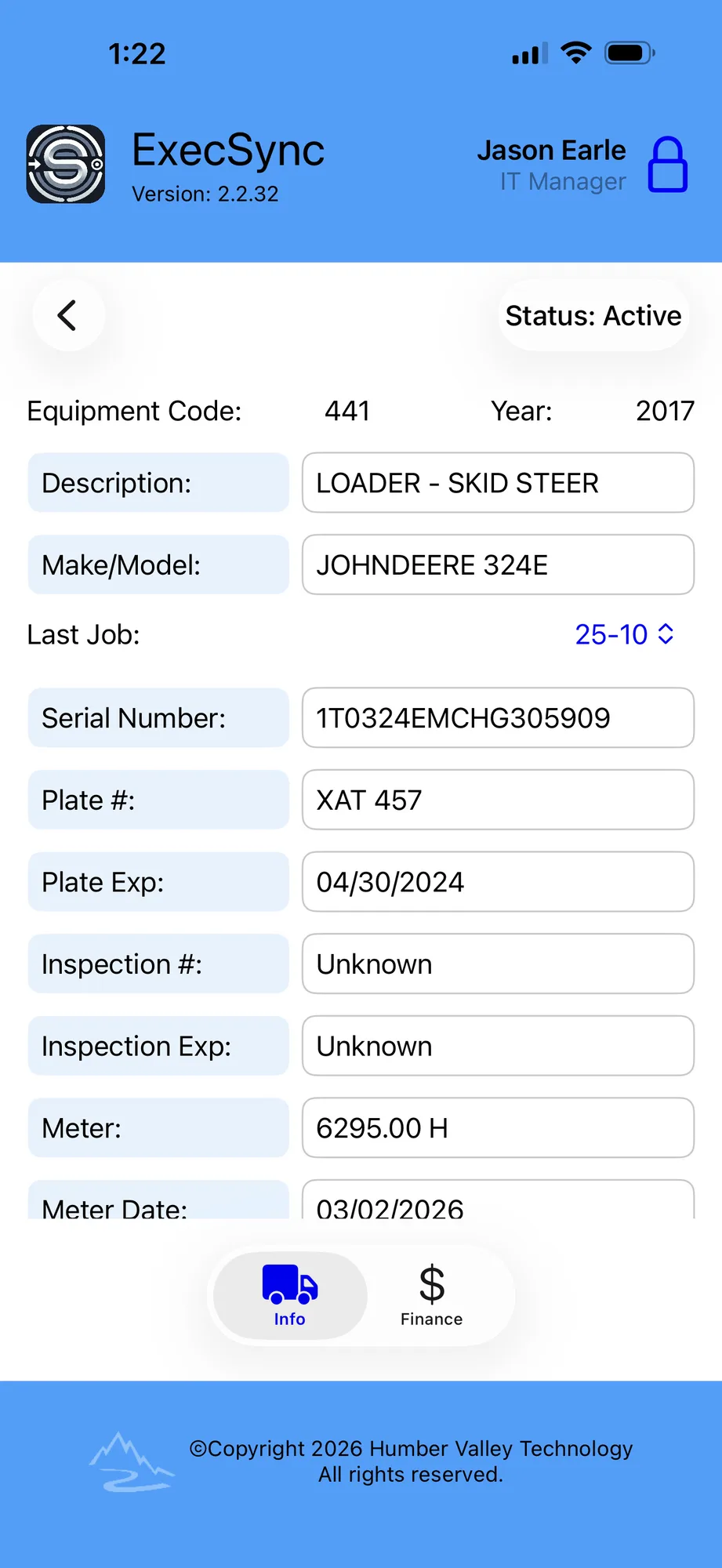 ExecSync equipment details