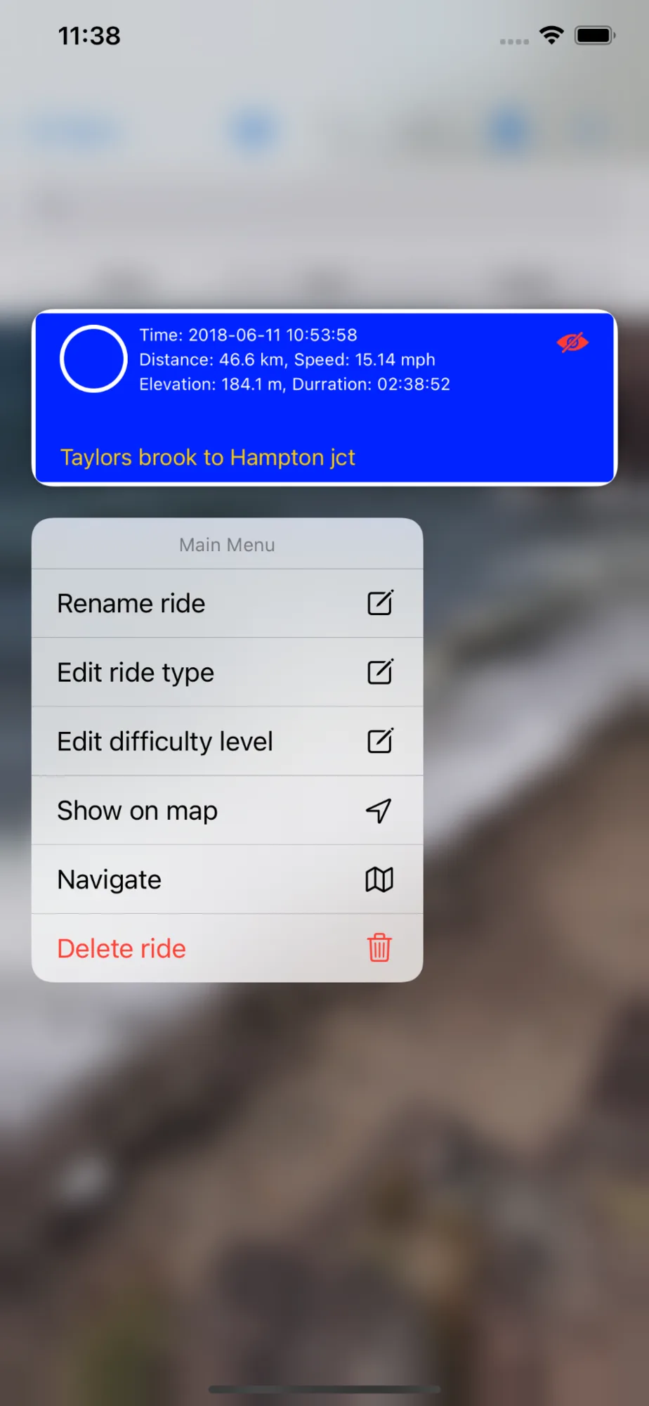 NLTrails ride options