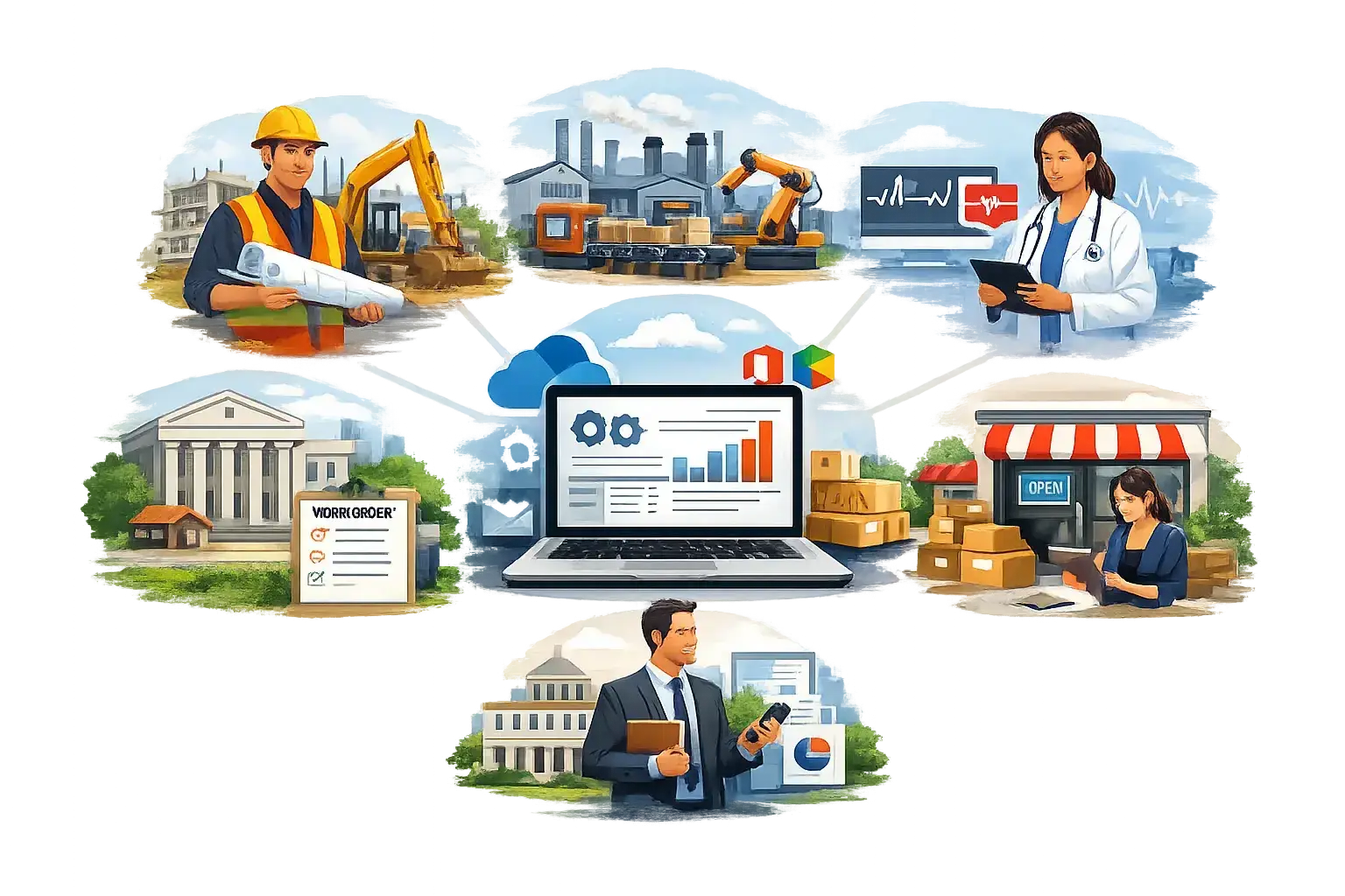 Technology solutions for businesses and organizations